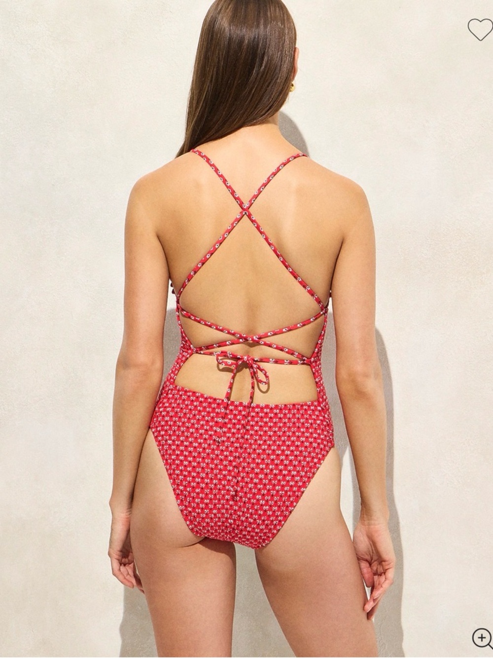 JCREW Long-torso smocked ruffle-trim one-piece - Picture 2 of 5